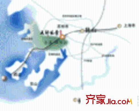 天鄰風(fēng)景交通圖