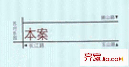 御花園別墅交通圖