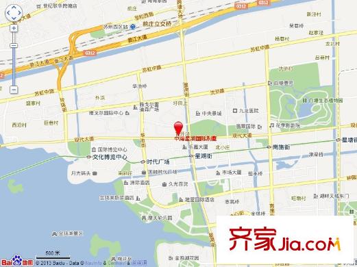 中海星湖國際別墅交通圖