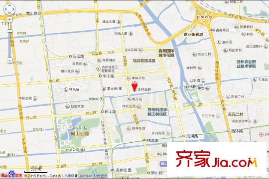 金科王府交通圖