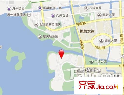 金雞湖花園別墅交通圖