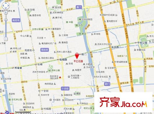 平江花園交通圖