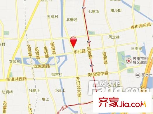 天倫小區(qū)交通圖