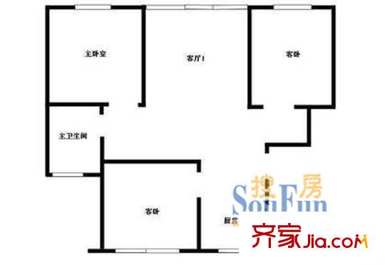 錦亭大廈 戶型圖