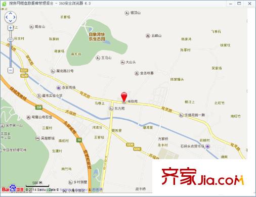 林欣苑住宅交通圖 
