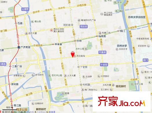東采蓮巷交通圖