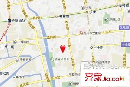 侍其巷交通圖