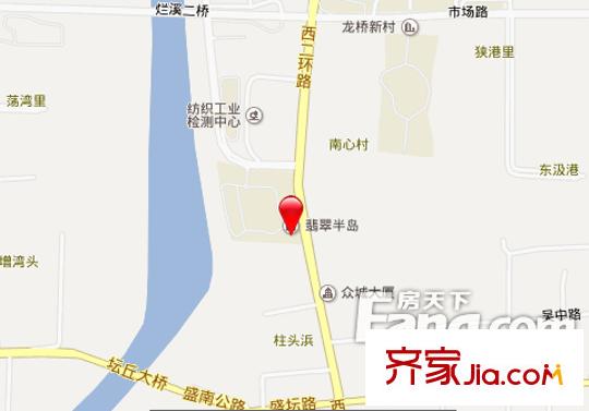 星月翡翠半島交通圖