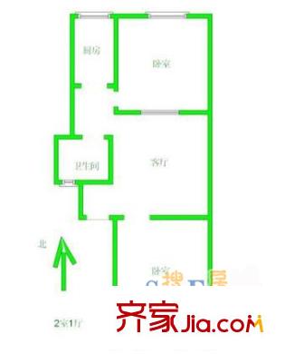 南門城根 戶型圖