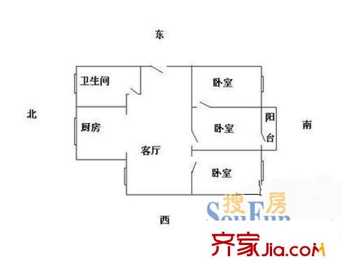 盤蠡南苑 戶型圖