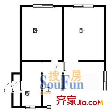 盤蠡南苑 戶型圖