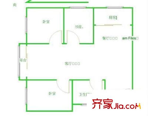 善家巷小區(qū)戶型圖善家巷 4室 戶型圖 4室2廳1衛(wèi)1廚
