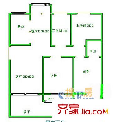 盤蠡南苑 戶型圖