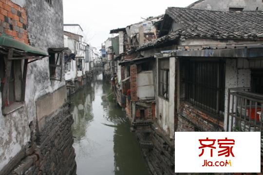 閶門下塘街外景圖 