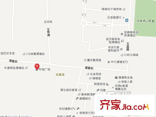 中恒廣場公寓交通圖