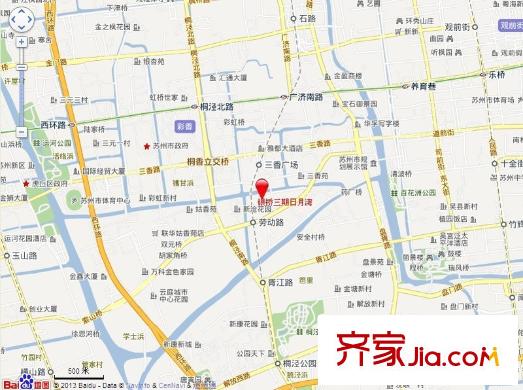 銀橋三期日月灣交通圖