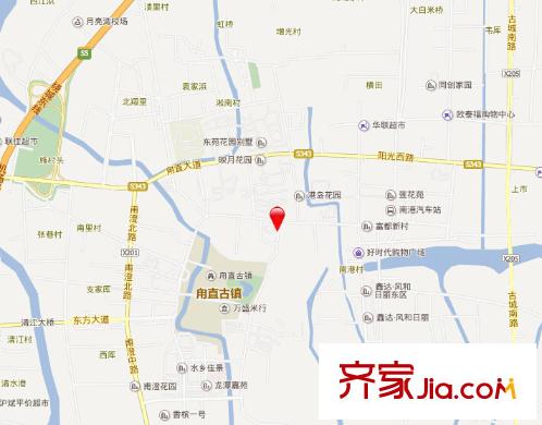 澍虹花苑交通圖
