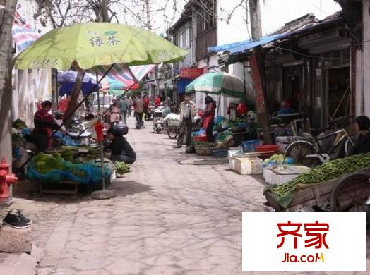 閶門下塘街外景圖 