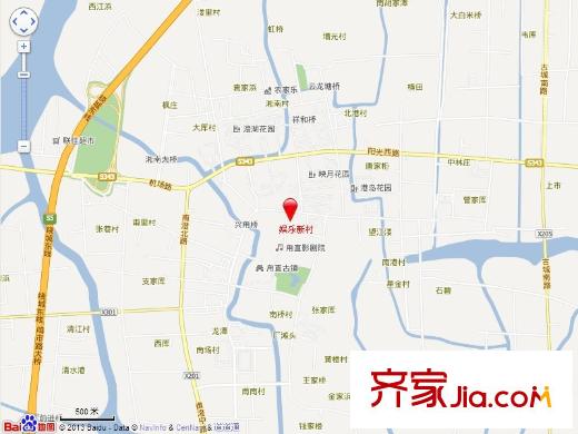 娛樂新村交通圖