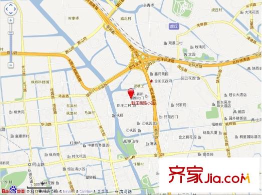 新莊西路小區(qū)交通圖