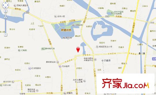 荷美名邸住宅交通圖