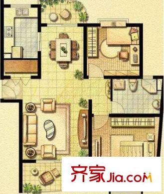 吳模家園 戶型圖