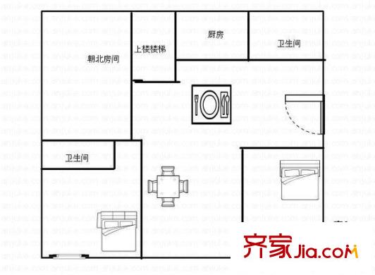 奧林清華世紀(jì)公園戶型圖戶型圖 3室2廳2衛(wèi)1廚