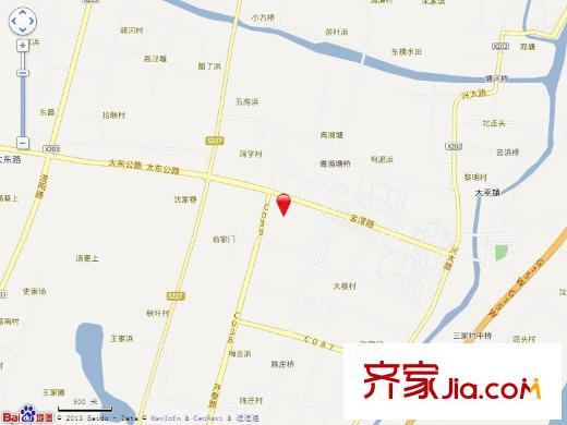 陽光景庭交通圖
