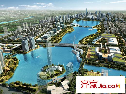 陽(yáng)光景庭向南4公里環(huán)秀湖效果圖