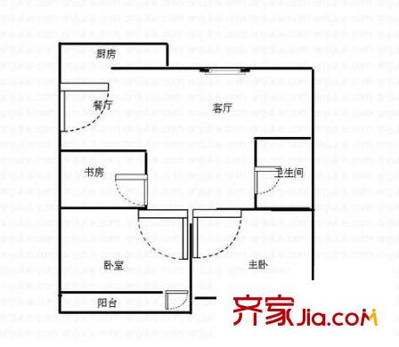 吳模家園 戶型圖