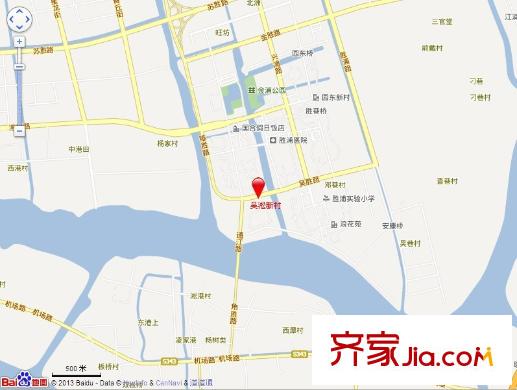 吳淞新村交通圖