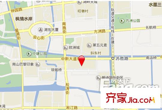 澳韻花園二期交通圖