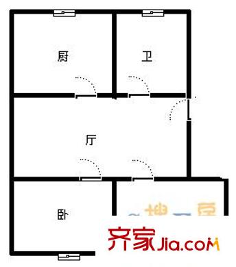  西塘南巷 戶型圖