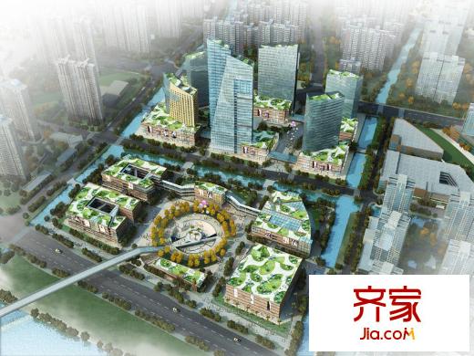 蘇州世茂廣場公寓外景圖