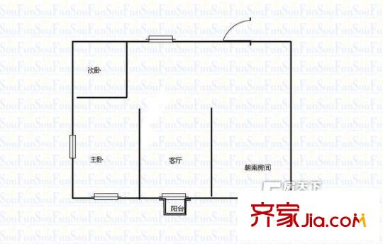 奧林清華世紀(jì)公園戶型圖戶型圖 3室2廳2衛(wèi)1廚