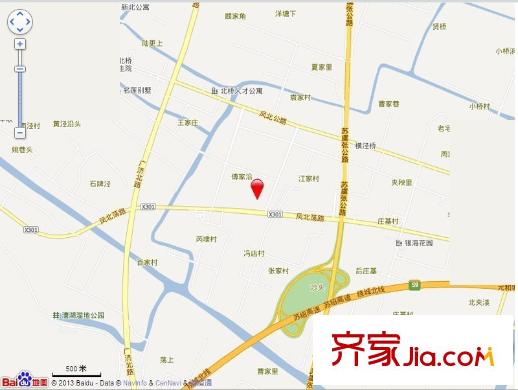 漕湖之星交通圖