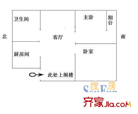 迎春家園戶(hù)型圖戶(hù)型圖 2室1廳1衛(wèi)1廚