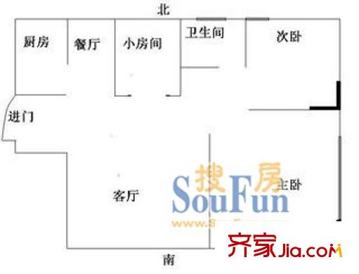  西塘南巷 戶型圖