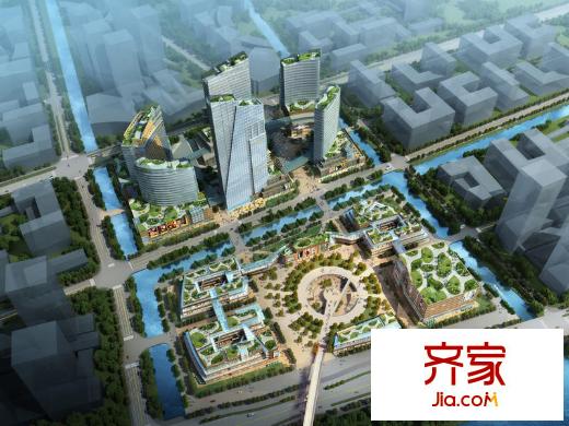 蘇州世茂廣場公寓外景圖
