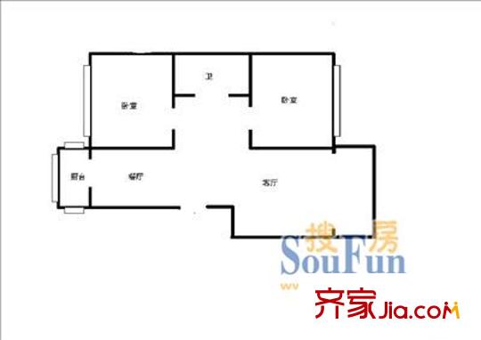 簡之韻花園 戶型圖