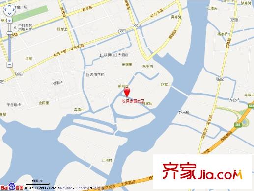 淞澤家園九區(qū)交通圖