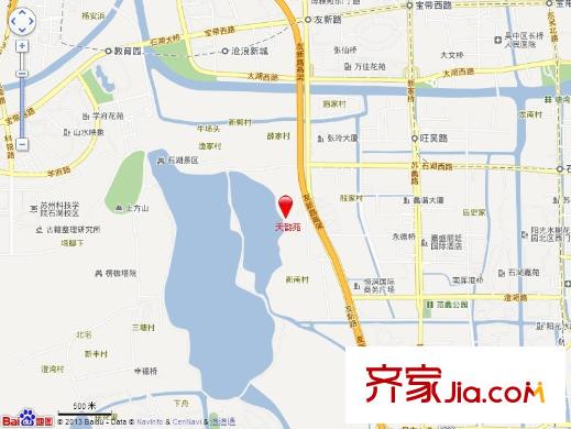 天韻苑交通圖
