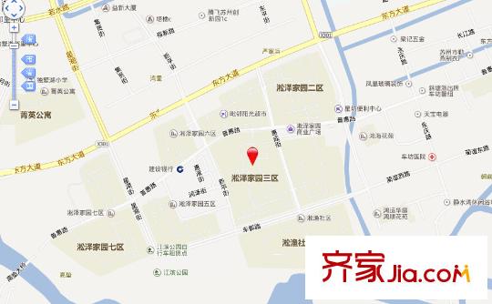 淞澤家園三區(qū)交通圖