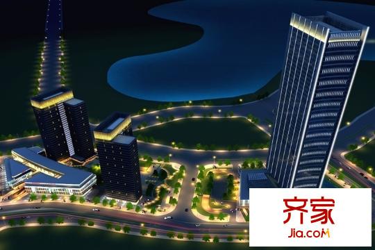星湖國際廣場公寓外景圖 