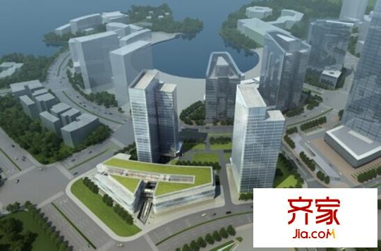 星湖國(guó)際廣場(chǎng)公寓外景圖 