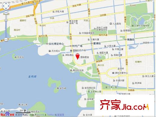 圓融星座交通示意圖