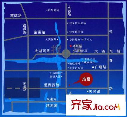 華錦苑交通圖