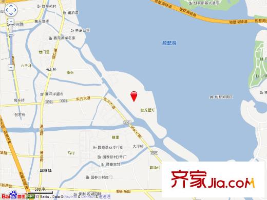 保利獨(dú)墅西岸住宅交通圖