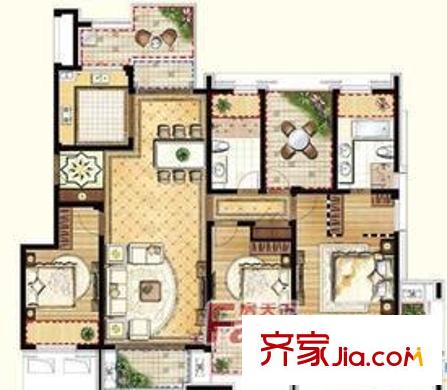 保利獨(dú)墅西岸住宅戶型圖戶型圖 
