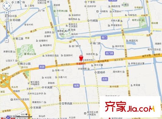 龍港新村交通圖